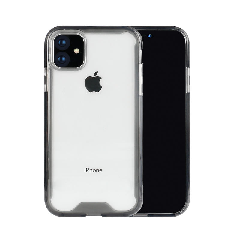 iPHONE 11 Pro (5.8 in) Clear Armor Hybrid Transparent Case (Smoke)